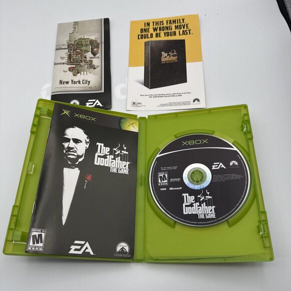 The Godfather: The Game (Original Xbox) CIB COMPLETE & TESTED with MAP - Picture 5 of 8